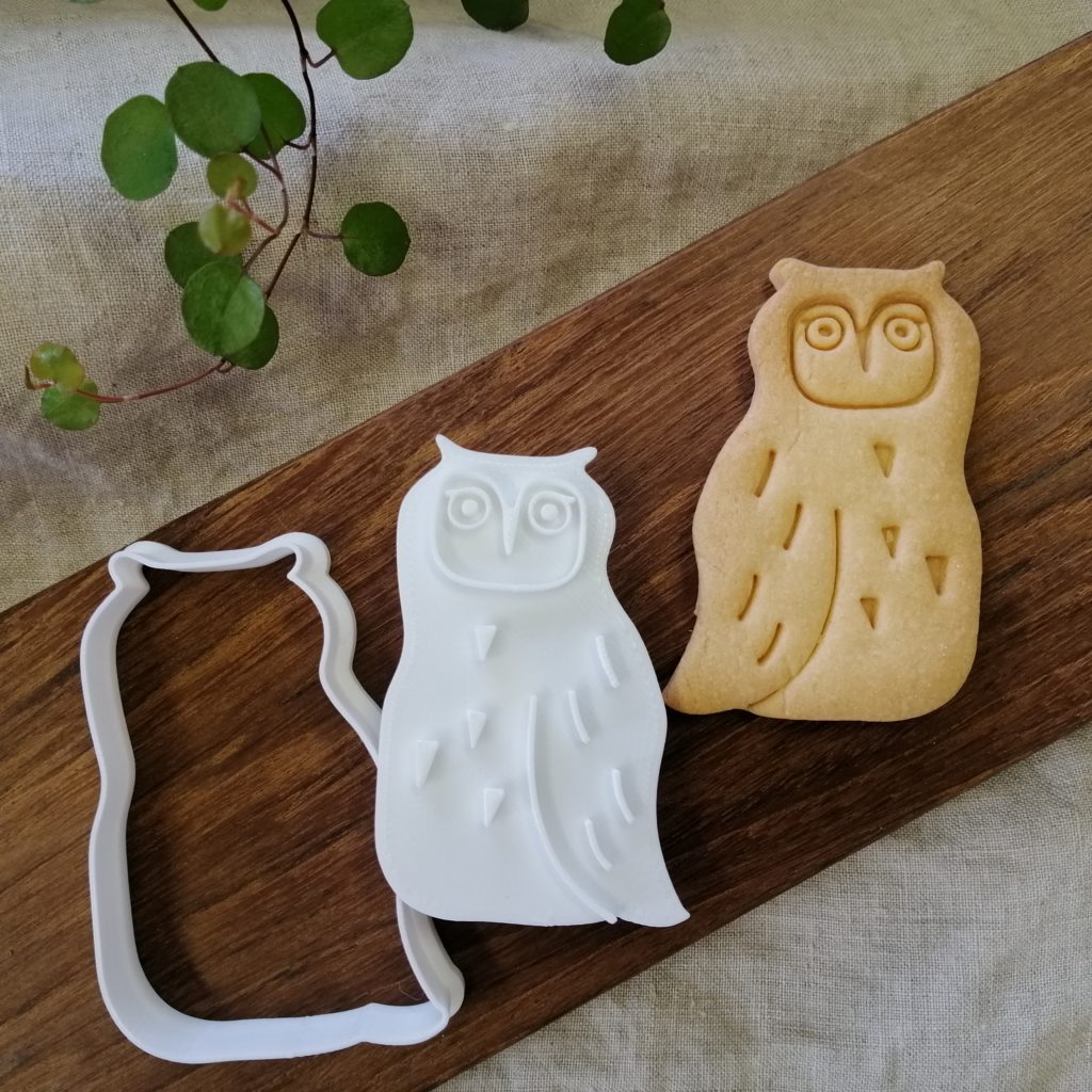 Owl フクロウ 神戸 オーダーメイドクッキー型 クッキー型販売の Fuapri フアプリ